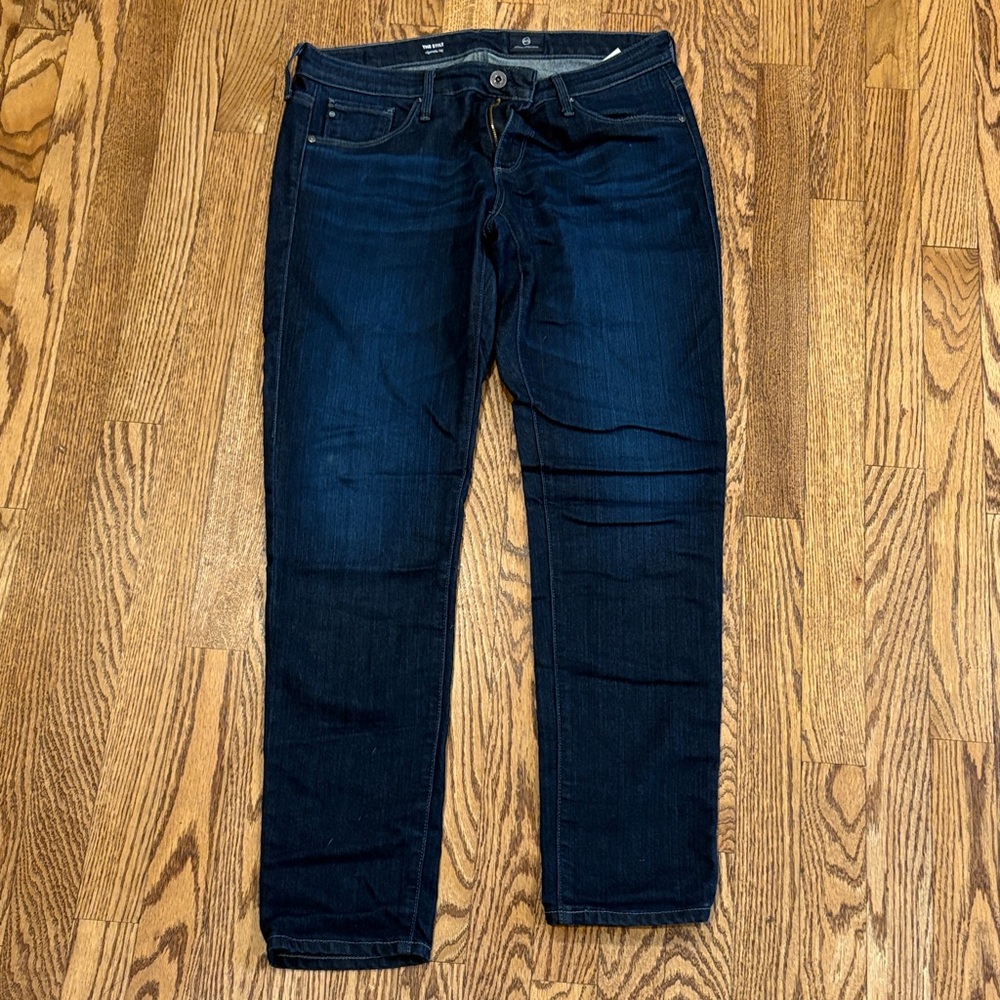 AG Adriano Goldschmied Women's Dark Blue Skinny Jeans